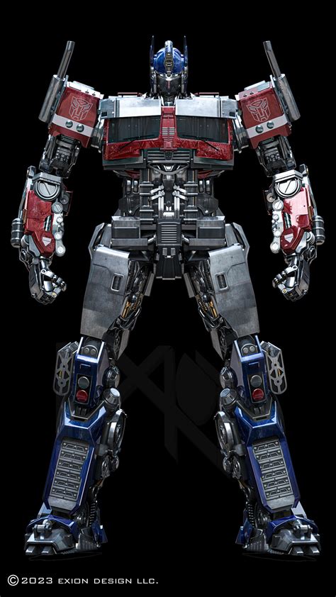 transformers rise of the beasts optimus prime design